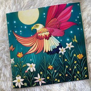 New! Writing Journal with Bird-Themed AI Cover and Interior Illustrations